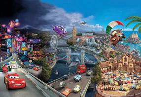 Fototapeet Sunny decor Cars World, 254 cm x 368 cm