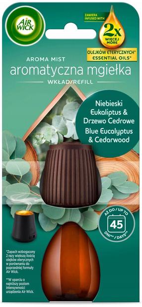 Домашний ароматизатор, ароматическая добавка для дома Air Wick Aroma Mist Eucalyptus & Cedarwood, 20 мл Коричневый цв.