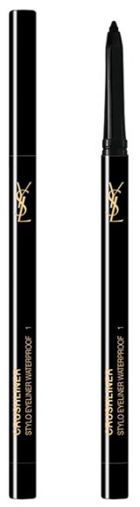Akių pieštukas Yves Saint Laurent Crushliner Waterproof, 0.35 g, juoda sp. 01