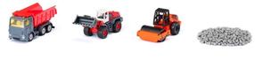 Celtniecības transportlīdzekļi Siku Road Work Vehicles Gift Set 6329, daudzkrāsaina