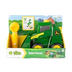 Игрушечный бульдозер John Deere Kids Build A Buddy, зеленый цв.