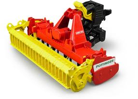 Žaislinio kombaino priedai Bruder Potinger Lion 3002 02346, 1:16, raudona sp./geltona sp.