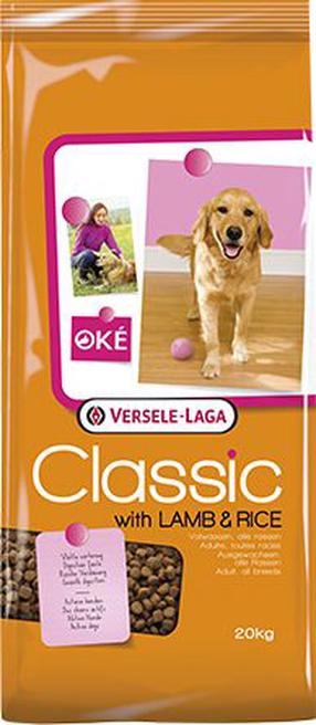 Сухой корм для собак Versele-Laga Classic, баранина/рис, 20 кг