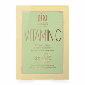 Veido kaukė, rinkinys Pixi Vitamin C Energizing, 69 g, 3 vnt.