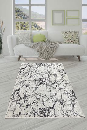 Kilimas Conceptum Hypnose Marble 882CHL1893, balta sp./juoda sp., 200 cm x 100 cm