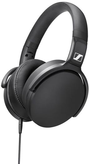 Vadu austiņas Sennheiser HD 400S, melna krās.