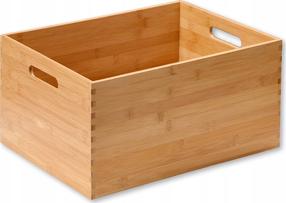 Hoiukast, esemete hoidmiseks Kesper, 22 l, pruun v., 38.5 x 28.5 x 20 cm