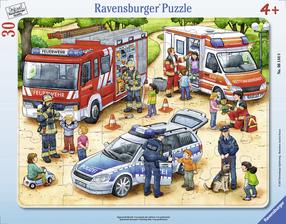 Dėlionė Ravensburger Exciting Jobs 061440, 32.5 cm x 24.5 cm, 30 vnt., įvairių spalvų