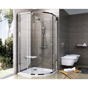 Dušo kabina Ravak Pivot PSKK3 - 80, be padėklo, 79.5 cm x 79.5 cm x 190 cm, sidabro sp./skaidrus