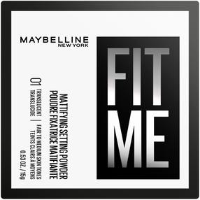Birstošais pūderis Maybelline Fit Me Brightening Setting, caurspīdīga krās., 01 translucent, 15 g