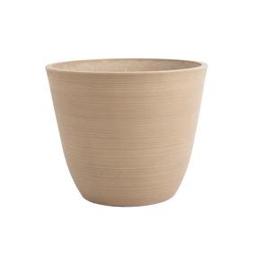 Gėlių vazonas Domoletti 13D25, spw, Ø 25 cm, smėlio sp.
