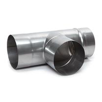 Trišakis kaminams Wadex, 130 mm, 90 °