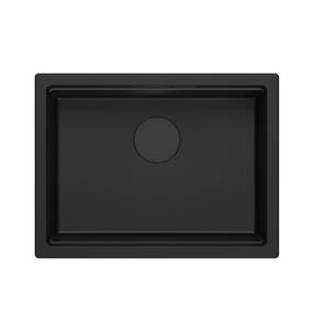 Köögivalamu GraniteQ Logan 100, graniit, 59.5 cm x 45 cm x 21.5 cm, pure carbon v.