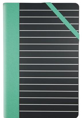 Užrašų knygelė Milan Medium Stripes, langeliais, A5, įvairių spalvų