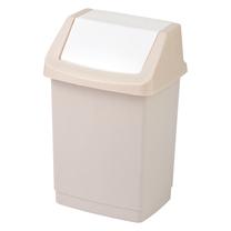 Šiukšliadėžė Curver Click-It 4043 / R004086, šviesiai ruda sp., 15 l, 43.8 cm x 23.5 cm