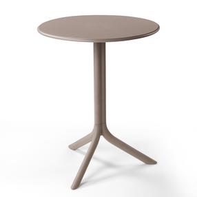 Dārza galds Nardi Spritz, brūna krās., 60.5 cm x 60.5 cm x 76.5 cm