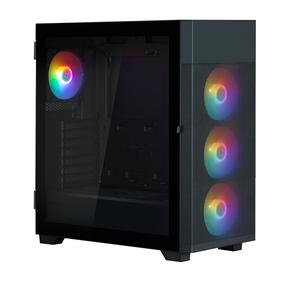 Datora korpuss Zalman S5 NEO, melna krās.