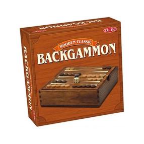 Galda spēle Tactic Wooden Classic Backgammon 14026
