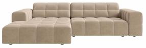 Kampinė sofa Cosmopolitan Design Chicago Venus 2928, beige melange sp., kairinė, 167 x 234 cm x 78 cm