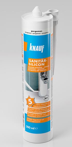 Silikonas Knauf 586032, 300 ml, pergamon sp.