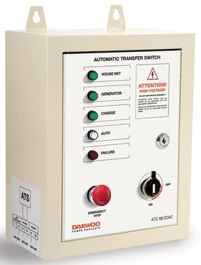 Generaatori automaatjuhtimisseade Daewoo ATS15-DDAE, 50 A, 380 V