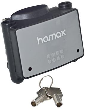 Tvirtinimas Hamax Lockable Fastening Bracket 604002, plastikas/metalas, sidabro sp./juoda sp.
