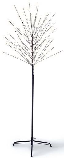 Pastatomas lauko šviestuvas DecoKing Decoration Tree Lucky, 9W, LED, IP44, juoda sp.