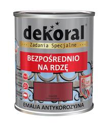 Emaliniai dažai, metalo konkstrukcijoms, apsaugant nuo korozijos Dekoral Special, blizgus, 0.65 l, ruda sp.