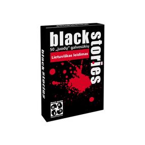 Kortų žaidimas Brain Games Black Stories MOS00364, LT