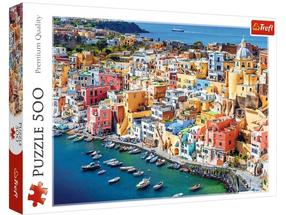 Пазл Trefl Procida Campania Italy 37477, 34 см x 48 см, 500 шт., многоцветный