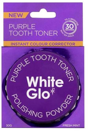 Līdzeklis zobu balināšanai White Glo Purple Tooth Toner, 30 ml