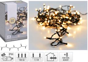 Spuldzīšu virtenes AX8451120, 9 m, silti balta krās., 120 LED