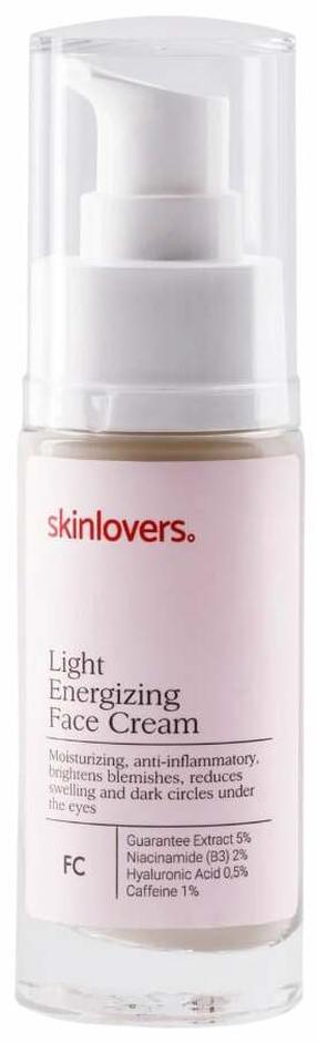 Sejas krēms Skinlovers 4'P Light Energizing, 30 ml