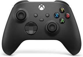 Spēļu kontrolieris Microsoft XBOX Series Wireless Controller QAT-00009, melna krās.