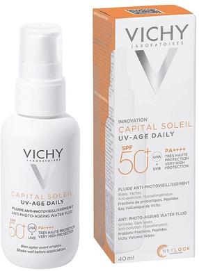 Päevituse hooldusvahend Vichy Capital Soleil UV-Age Daily SPF50, 40 ml