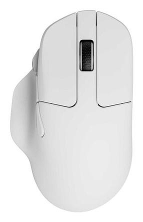 Juhtmevaba mänguhiir Keychron M7-A24, 2.4 ghz / bluetooth / usb, valge v.
