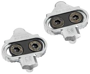Pedalų spaustukai Shimano SPD SM-SH56, metalas, sidabro sp., 2 vnt.