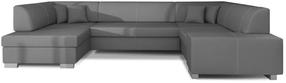 Kampinė sofa Havana Soft 29, pilka sp., kairinė, 320 x 207 cm x 73 cm