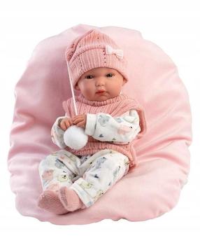 Lelle - jaundzimušais ar aksesuāriem Llorens 63504, 35 cm, rozā krās.
