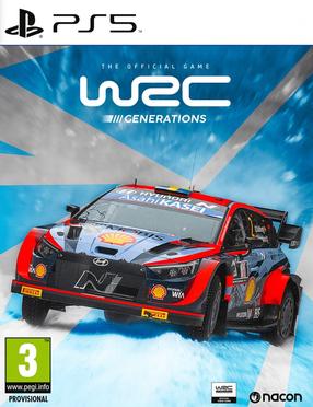 PlayStation 5 (PS5) mäng Nacon WRC Generations, inglise