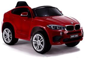 Bērnu elektroauto Lean Cars BMW X6M, sarkana krās.
