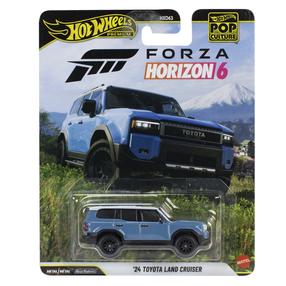 Žaislinis automobilis Mattel Hot Wheels Pop Culture Toyota Land Cruiser, 1:64, mėlyna sp.