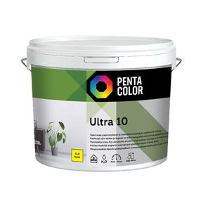 Värvi alus Pentacolor Ultra Ultra 10, emulsiooni-, poolmatt, 3 l