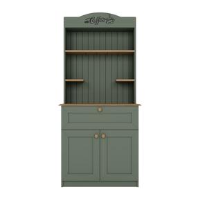 Кухонный шкаф Kalune Design Lucas 1600-94, зеленый цв., 80 см x 42 см x 180 см