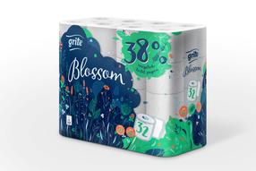 Tualetinis popierius Grite Blossom, 3 sl, 32 vnt.