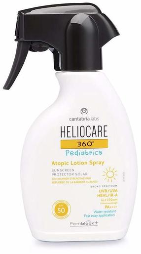 Спрей для ухода за загаром для тела Heliocare 360° Pediatrics SPF50, 250 мл