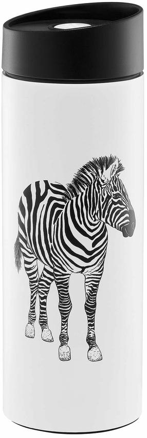 Termopuodelis Ambition Animal Zebra, 0.35 l, balta sp./šviesiai juoda sp.