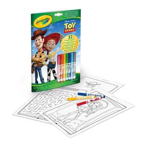 Krāsošanas komplekts Crayola Color & Activity Toy Story 5, balta krās.