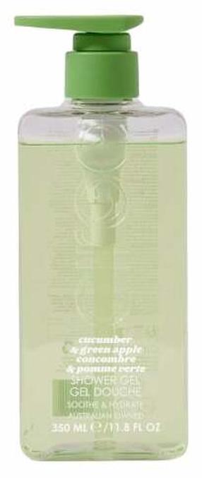 Гель для умывания тела Ciroa Protect & Hydrate Cucumber & Green Apple, 350 мл