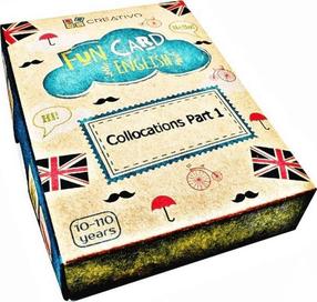 Kāršu spēle Creativo Fun Card English Collocations Part 1 403120, EN
